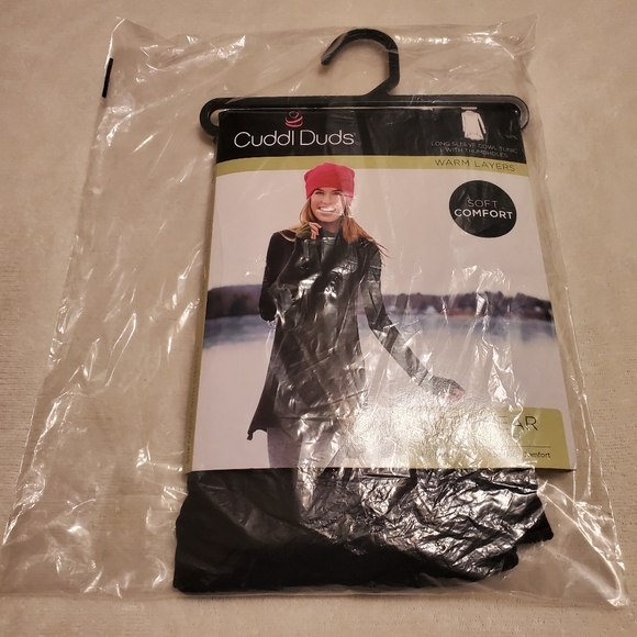 Cuddl Duds Long Sleeve Cowl Tunic Size S - Picture 5 of 6